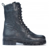 Botines de mujer 3337 gris nácar