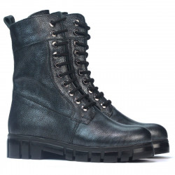 Botines de mujer 3337 gris nácar