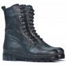 Botines de mujer 3337 gris nácar