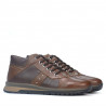 Zapatos casuales para hombre 4110 marrón + café