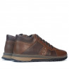 Zapatos casuales para hombre 4110 marrón + café