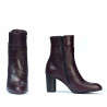 Botines mujer 1172 burdeos
