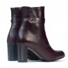 Botines mujer 1172 burdeos