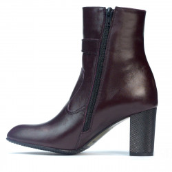 Botines mujer 1172 burdeos