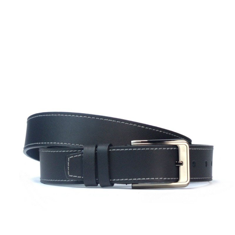 Cinturón hombre 34bc negro mate