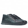 Zapatos casuales para hombre 4110 negro+gris
