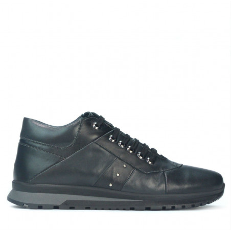 Zapatos casuales para hombre 4110 negro+gris