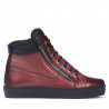 Botas 3339 burdeos nacarado