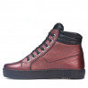 Botas 3339 burdeos nacarado