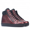 Botas 3339 burdeos nacarado