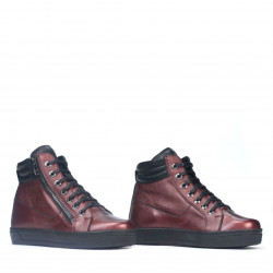 Botas 3339 burdeos nacarado