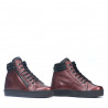 Botas 3339 burdeos nacarado