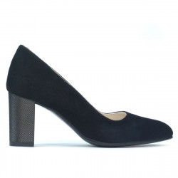 Zapatos elegantes de mujer 1273 negro antílope