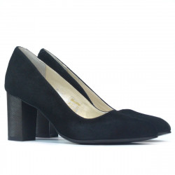 Zapatos elegantes de mujer 1273 negro antílope