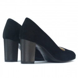 Zapatos elegantes de mujer 1273 negro antílope