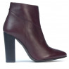 Botines mujer 1154-1 burdeos