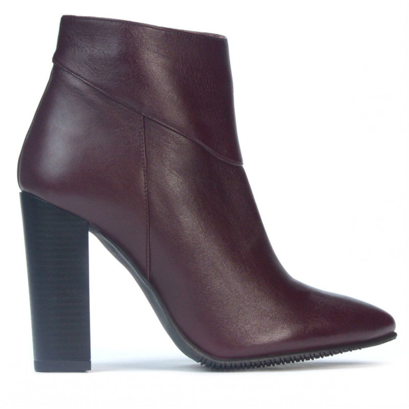 Botines mujer 1154-1 burdeos
