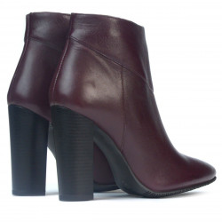 Botines mujer 1154-1 burdeos
