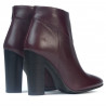 Botines mujer 1154-1 burdeos