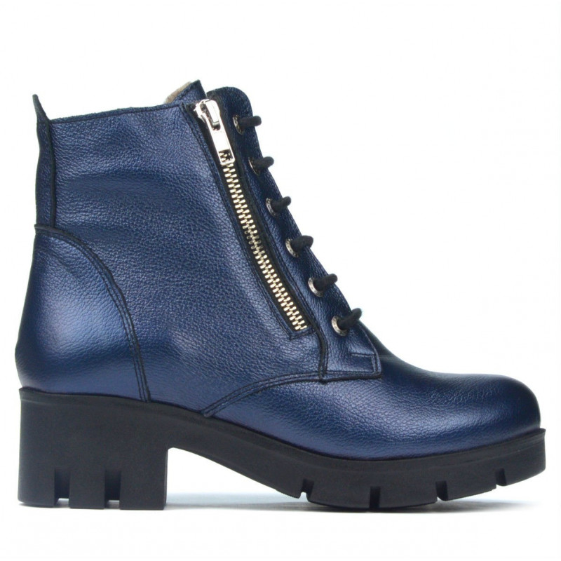 Botines de mujer 3307 índigo nacarado