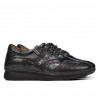 Zapatillas deportivas/casuales mujer 6005 negro combinado