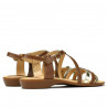 Sandalias mujer 5058 marrón combinado