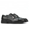 Zapatos elegantes para hombres (tallas grandes) 896m negro