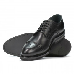 Zapatos elegantes para hombres (tallas grandes) 896m negro