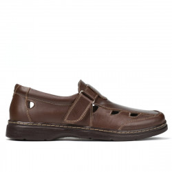 Mocasines hombre 897 café