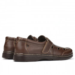 Mocasines hombre 897 café