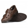 Mocasines hombre 897 café