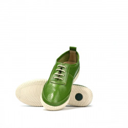 Mocasines mujer 688 verde crudo