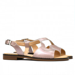 Sandalias mujer 5059 rosa empolvado