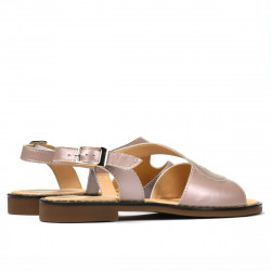 Sandalias mujer 5059 rosa empolvado
