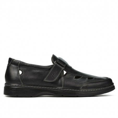 Mocasines para hombre (tallas grandes) 897m negro
