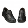 Mocasines para hombre (tallas grandes) 897m negro