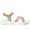 Sandalias mujer 5049-1 floral multicolor