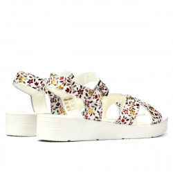 Sandalias mujer 5049-1 floral multicolor
