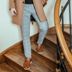Zapatos casuales para hombre 889 coñac