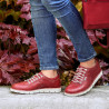 Zapatos casuales de mujer 7005 rojo