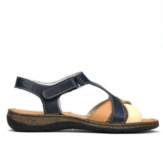 Sandalias mujer 5046 índigo combinado