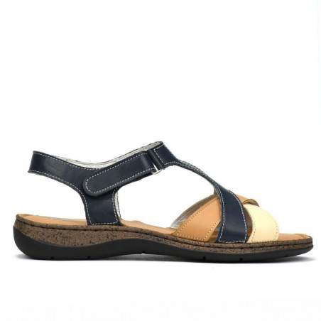 Sandalias mujer 5046 índigo combinado