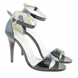 Sandalias de mujer 1238 charol negro