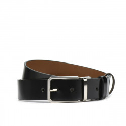 Cinturón de hombre 35b bicolor negro+marrón