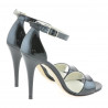 Sandalias de mujer 1238 charol negro