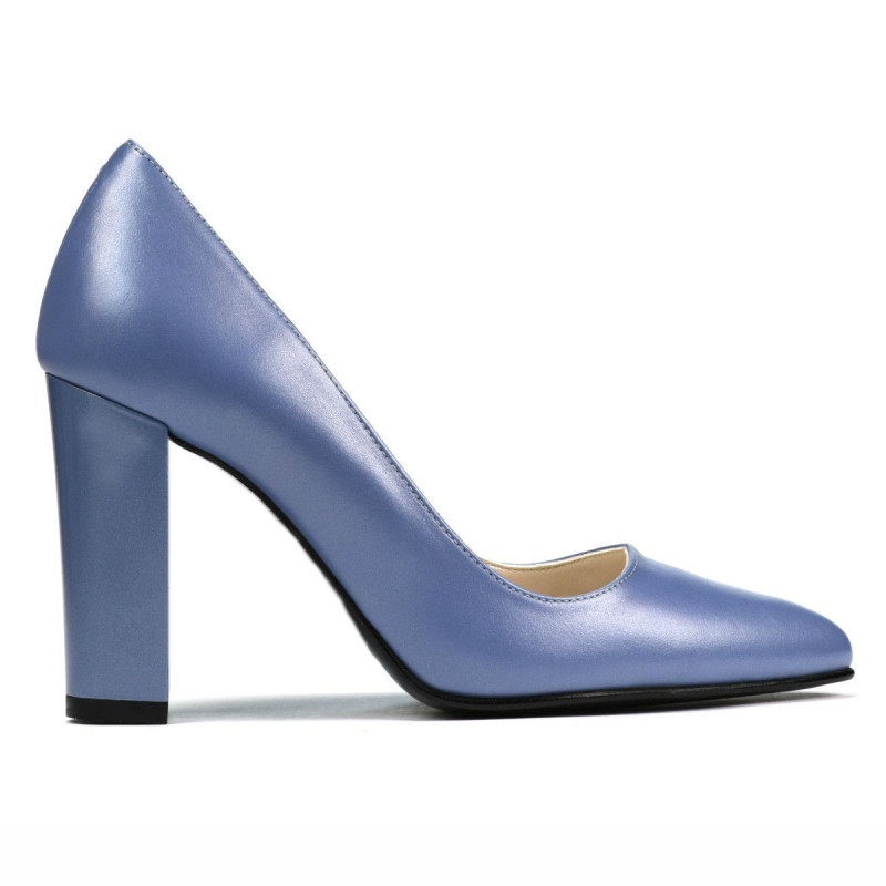 Zapatos elegantes para mujer 1261 azul perla