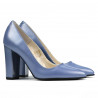 Zapatos elegantes para mujer 1261 azul perla