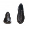 Zapatos casuales para hombre 7200p café perforado