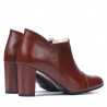 Botines de mujer 1171s marrón (slim)