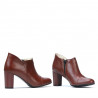 Botines de mujer 1171s marrón (slim)